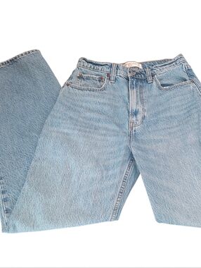 Abercrombie & Fitch Light Blue High-Rise Jeans